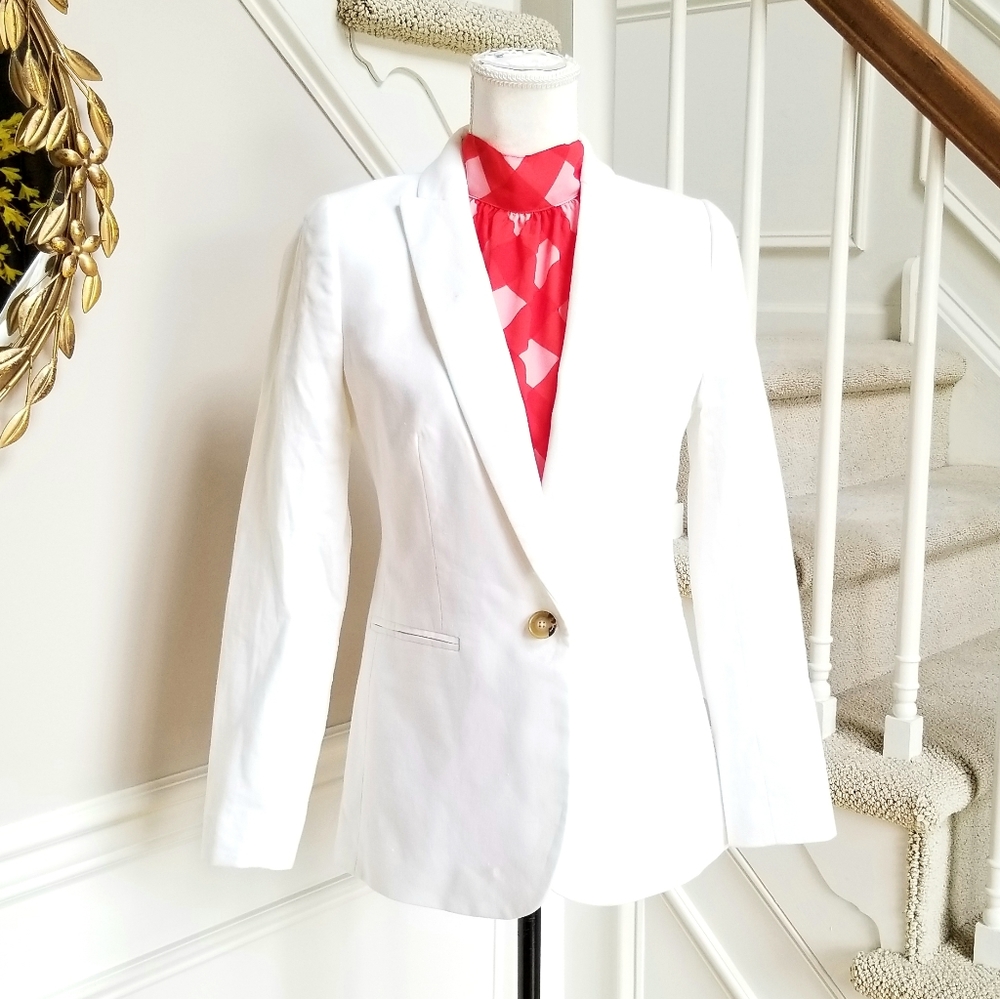 🆕️ J CREW RED GINGHAM TIE NECK TOP BLOUSE - Picture 6 of 6